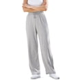 thumbnail image 6 of Woman Within Plus Size Petite Sport Knit Straight-Leg Pull-On Pants, 6 of 6