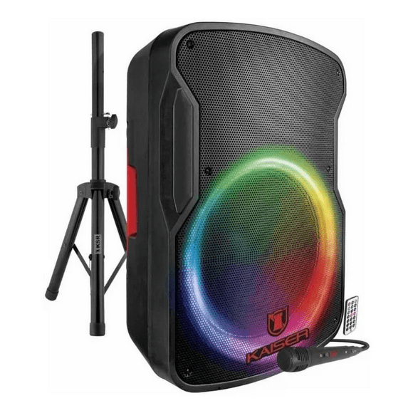 BAFLE AMPLIFICADO RECARGABLE 15" MSA-7515 Kaiser MSA-7515MX