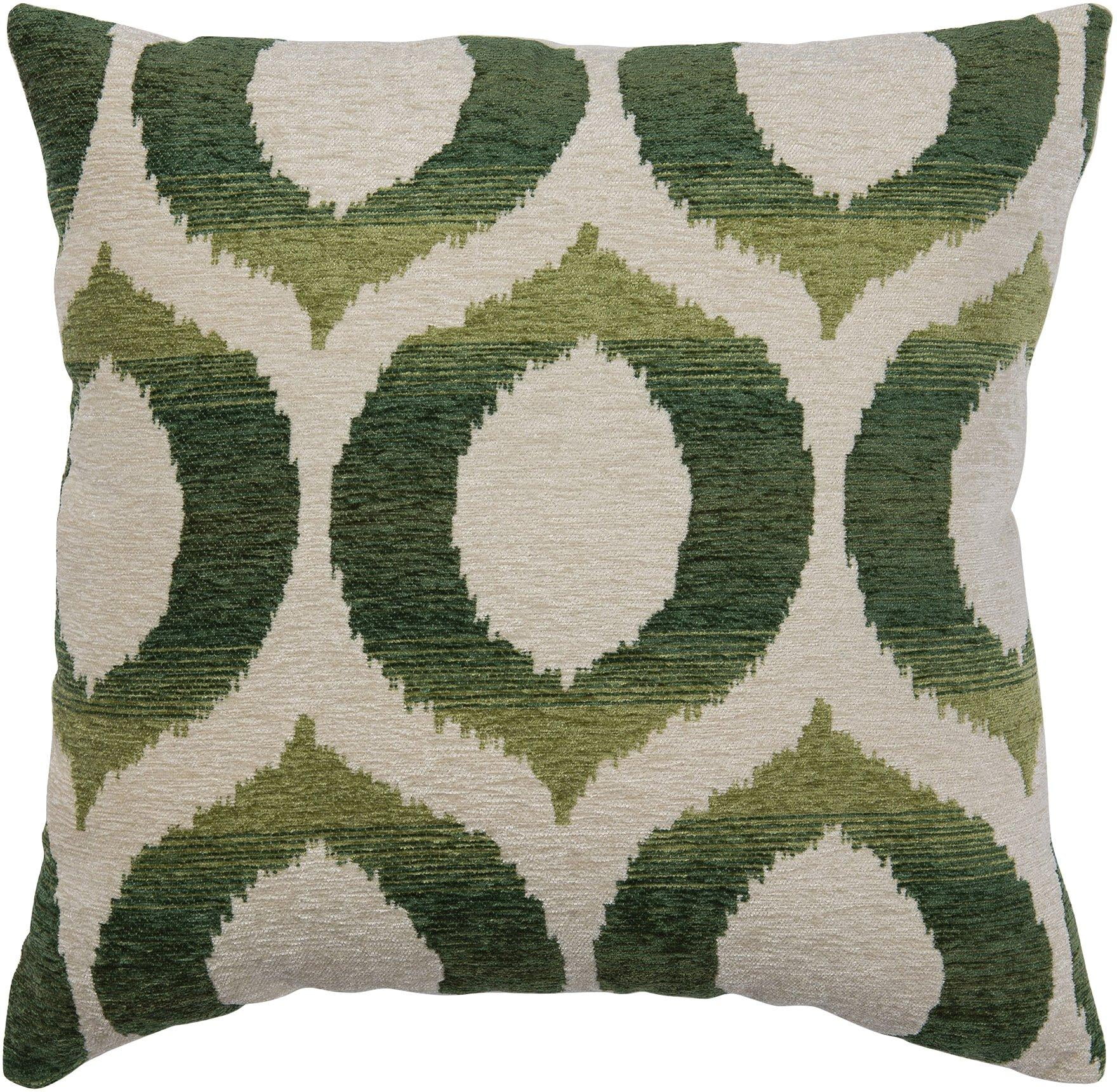 Brentwood Circular Print Decorative Pillow One Size Olson jade green
