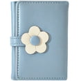 thumbnail image 1 of MasteelfCA Simple Style Student Purse Flower Pattern Fashion Wallet Folding Korean Style Girl Purse, 1 of 8