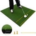 thumbnail image 1 of Costway 5 x 4 FT Golf Hitting Mat Artificial Indoor Outdoor Turf Golf Training Mat 25 mm, 1 of 9