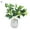 C, variant on SPRING PARK Artificial Green Lucky Turtle leaf Decorative Home Garden Outdoor Plant Tree Pot