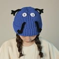 thumbnail image 4 of KelaJuan Women Knitted Hat, Cute Soft Cartoon Beanie Funny Warm Winter Cap for Indoor Outdoor, 4 of 6
