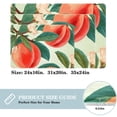 thumbnail image 2 of Peach Non-Slip Machine Washable Polyester Kitchen Mat Indoor Rug Kitchen Rug, 2 of 6