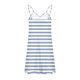 thumbnail image 5 of mfyjkho Vestidos de verano para mujer, Vestido de tirantes con bolsillos y rayas con escote en V sin mangas a la moda para mujer Vestidos de fiesta para mujer m, 5 of 6