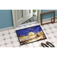 thumbnail image 2 of Winter Moonrise by Roy Avis Doormat 24x36, 2 of 4