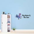 thumbnail image 2 of Boys My Home is the Sea Cute Sports Wall Decal Decoration Thalassophile Man Swimming underwater Wall Decal Lasts Years and Easily Removable - Size: 40 In(W) x 16 In(H), 2 of 5
