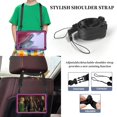 thumbnail image 6 of Hoibon Compatible With Jeazans C107 Tablet Kids Friendly Soft Silicone+Hard Back Cover & Strap Stand for Jeazans OC101 C107 Freeski C107/HiGrace C107/ZOFYWNAS C107 10.1" Tablet (RedBlack), 6 of 7
