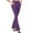 Purple, variant on FNFYFH Flare Leggings for Women Workout Bootcut Pants Business Casual Work Pants with Pockets Stretchy Yoga Dress Pants