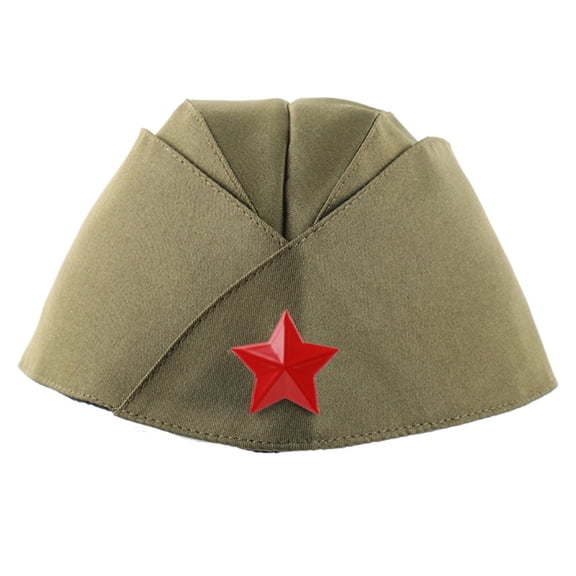 Classical Russian Styles Garrison Caps Canvas Boat Hat for Cultural Enthusiasts and Fashion Lovers Stage Performances Hat