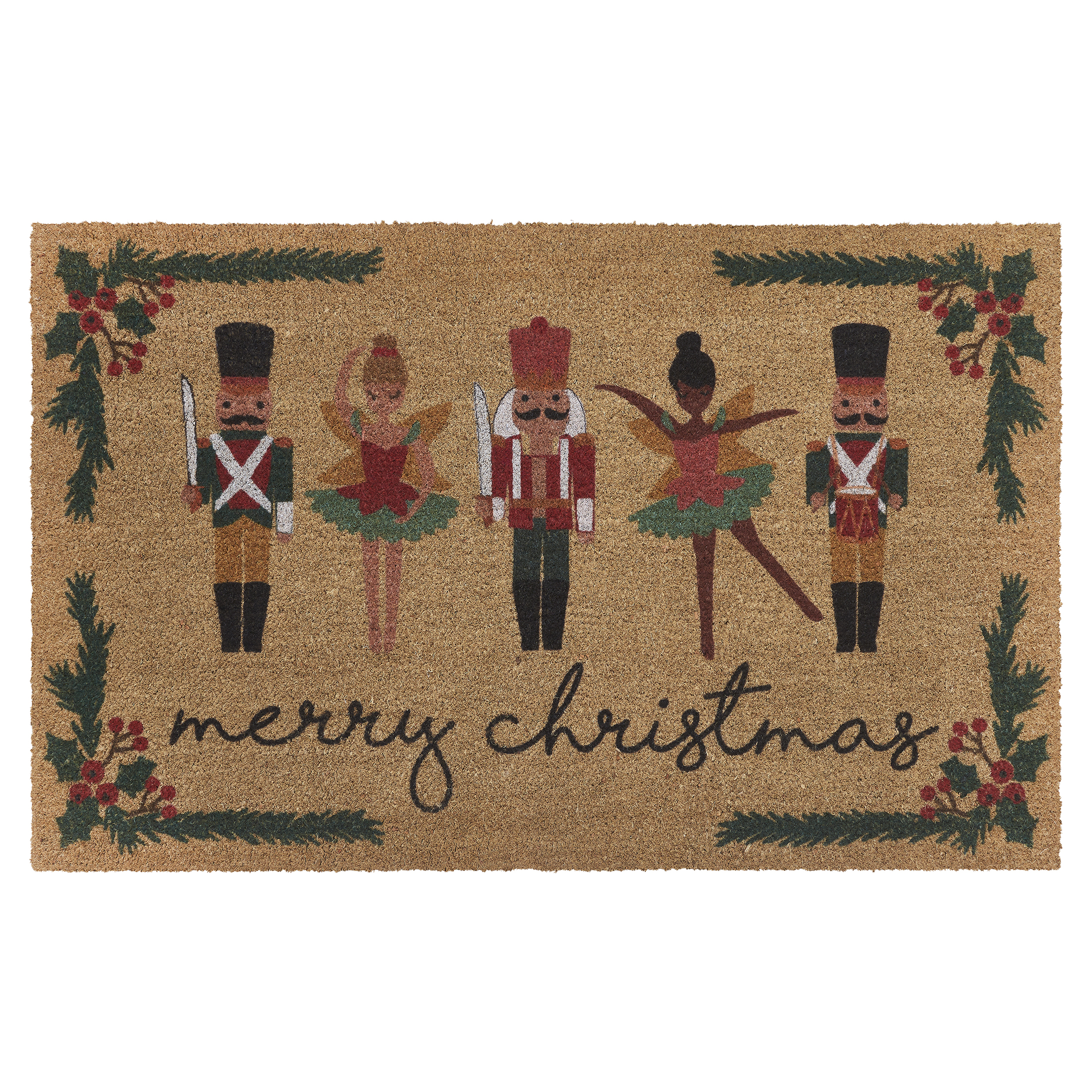 My Texas House Nutcracker Ballet Outdoor Coir Doormat photo 1