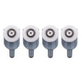 thumbnail image 2 of 8Pc Shower Door Castors Rolls Shower Door Rollers Sliding Door Roller Guide Shower Spare Parts Glass Door Pulleys Wheels Runners Bathroom Roller Replacement (Single Wheel), 2 of 8