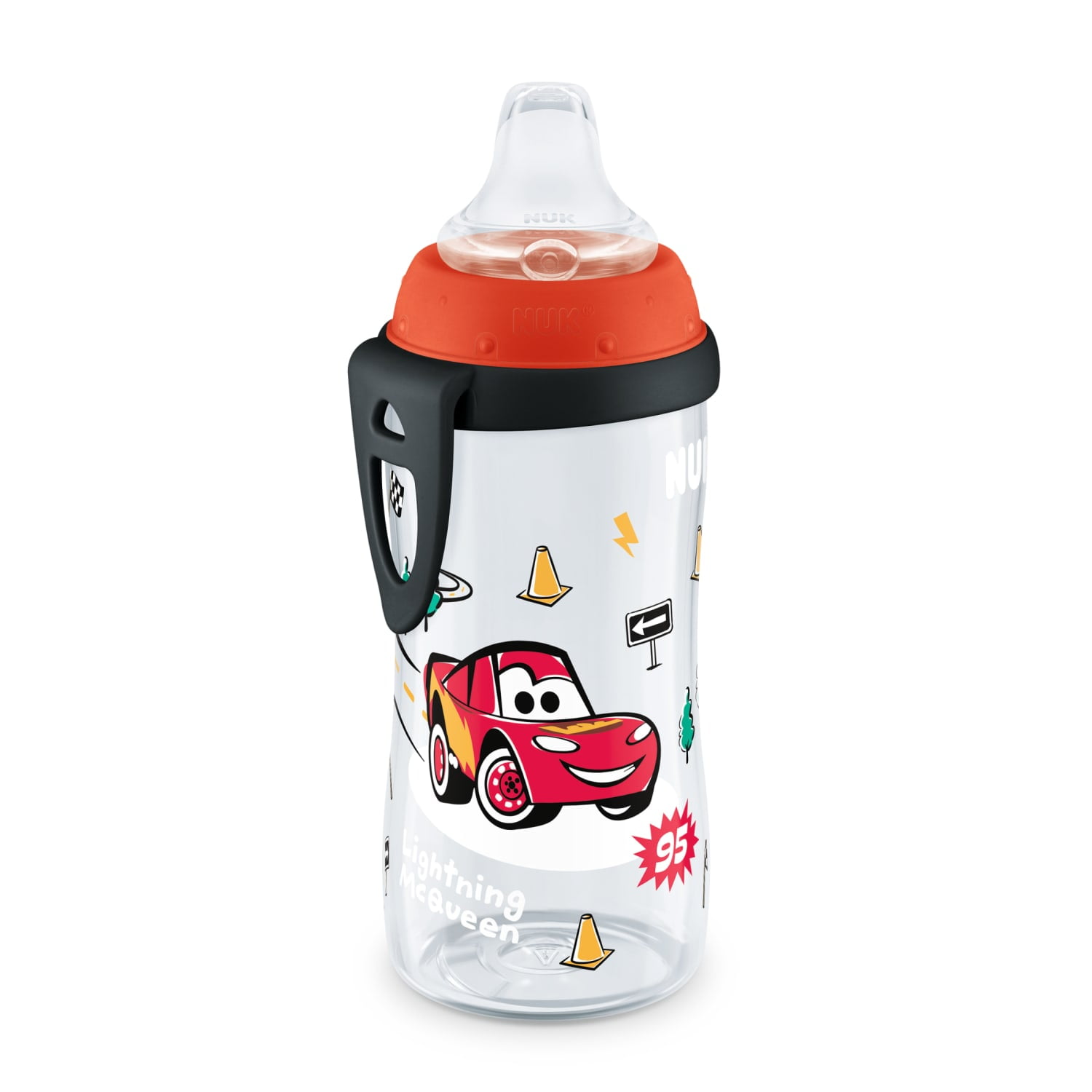 NUK Disney Cars First Choice Cars Active Toddler Sippy Cup, 10 oz, 1 Pack