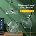 thumbnail image 3 of Dormitory Desktop Portable Silent Small Fan USB Multifunctional Fan, Xinsrenus Under $5! Dormitory Desktop Portable Silent Small, 3 of 5