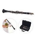 thumbnail image 2 of Clarinet,Reed 10pcs Reeds With Carry Cloth Carry Cloth Reed 17-key Clarinet Bb Flat With Carry Clarinet Bb Flat Abs 17-key Clarinet Cloth Reed 10pcs Siuke, 2 of 7