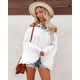 thumbnail image 2 of Blusa ligera e informal con volantes renacentistas para mujer, 2 of 8