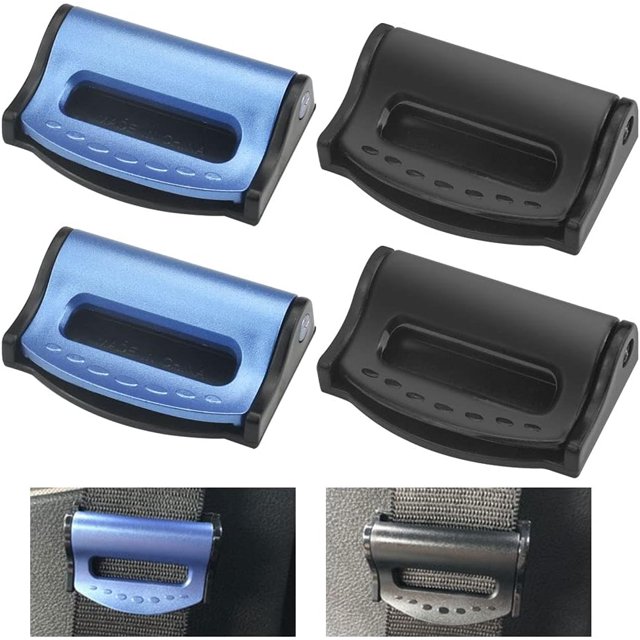 ZHAOCHENG clips para cinturón de seguridad, ajustador PPA, cinturón de seguridad anticorrosión, bloque de cinturón de seguridad ajustable, bloque de cinturón de seguridad para coche, automóvil, adulto