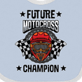 thumbnail image 4 of Inktastic Future Motocross Champion BMX Boys Baby Bib, 4 of 4