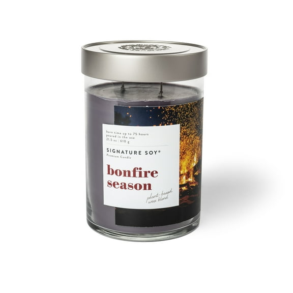 Signature Soy Signature Soy Lidded Bonfire Season Scented Candle