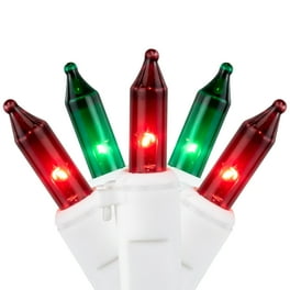 Brite Star 100ct Mini Icicle Christmas Lights Clear - 7.1' White Wire Brite Star 100ct Mini Icicle Christmas Lights Clear - 7.1' White Wire