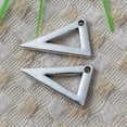 thumbnail image 2 of K-KED 240 Pcs Tibetan Silver triangle Charms Pendant 20x12MM S5127 DIY Delicate Jewelry Making, 2 of 4