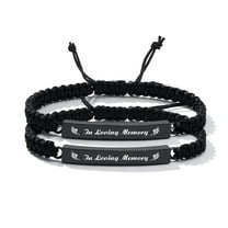 Cremation Bracelet for Ashes Adjustable Cremation Urn Bracelet Bangle for Ashes Stainless Steel Memorial Ashes Keepsake Jewelry for Men Women