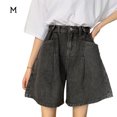 thumbnail image 1 of Pantalones cortos de cintura alta para mujer Pantalón corto suelto Pantalón corto de verano M Methold AP001723-10, 1 of 7