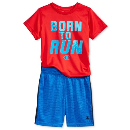 

Champion 2-Pc. Graphic-Print T-Shirt & Shorts Set Baby Boys (12 months)