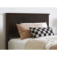 thumbnail image 5 of AFI Naples Twin XL Solid Wood Low Profile Platform Bed with Matching Footboard, Espresso, 5 of 12