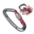thumbnail image 6 of ANGGREK D Shape Carabiner, Heavy Duty Carabiner, Aluminium Alloy For Hammocks Climbing, 6 of 8