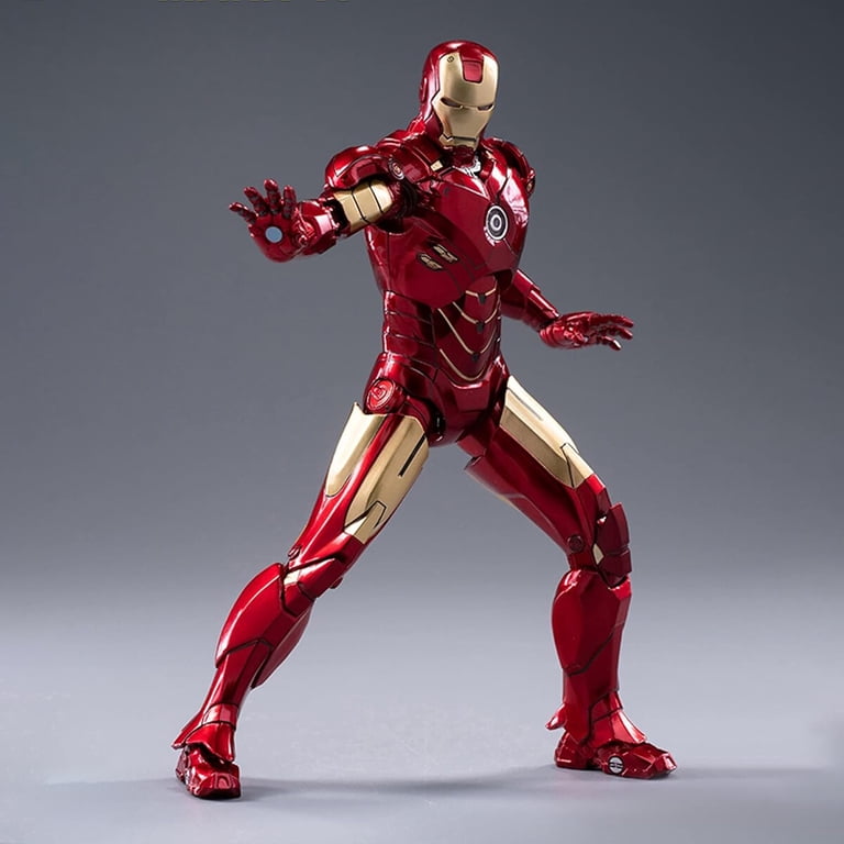 ZD Toys 1/10 Scale Iron Man Mark IV MK4 Suit Collector Action