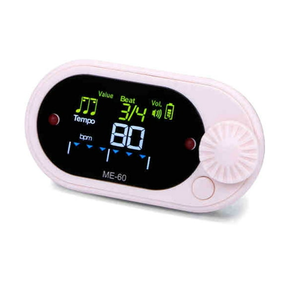 Quiet Metronome with Back Clip Beat Trainer ABS Texture for Adult