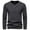 Dark Gray2, variant on ameIAEA Men's V Neck Long Sleeve Shirts Casual Fall Tee Tops Solid Color Basic Pullover Shirts