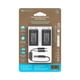 thumbnail image 3 of Baterías USB-C recargables de 9 V, color azul pálido, paquete de 2, 3 of 3