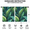 thumbnail image 2 of Blackout Kids Curtains,Tropical Palm Leaves in Hawaii Childrens Insulated Curtains Set Of 2,Bedroom Essentials,Toddler Room Decor 52x63in(132x160cm), 2 of 4
