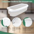 thumbnail image 3 of WPW10371194, W10371194 Door Shelf Bin Compatible With whirlpool, kenmore, kitchenAid, maytag, amana, ikea: WRF535SMBM, WRB322DMBM, WRB329DMBB etc. Re, 3 of 8