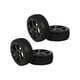 thumbnail image 4 of Llanta de rueda de neumáticos de goma, 4 piezas RC Car Rubber RC Car Upgrade Parts Revestimiento de esponja Llanta de rueda Durabilidad probada en el tiempo, 4 of 12