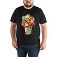 thumbnail image 4 of Summer Short Sleeve Tops Crew Neck Shirts for Men Skull (27)Plus Size Tee Shirts XS-5XL, 4 of 5