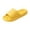 Yellow, variant on House Slippers for Women, Memory Foam Slippers, Unisex Open Toe Slides, Soft EVA Indoor Slippers, Comfort Summer Slippers for Relaxing Household Daily Wear Black