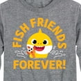 thumbnail image 3 of Baby Shark - Fish Friends Forever - Toddler And Youth Long Sleeve Graphic T-Shirt, 3 of 6