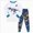 White, variant on Boys Pajamas Cotton Truck Pjs Toddler Sleepwear Kids Winter Clothes Set 6-12 Months 12-24 Months 2t 3t 4t 5t 6t 7t 8t 9t Children(Light Blue,5-6 Years)