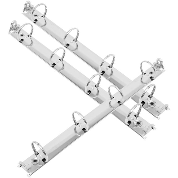 A4 Binder Notebook Segmented Books Binders Invoices Ring Planner Folder Binding Strip Mechanical