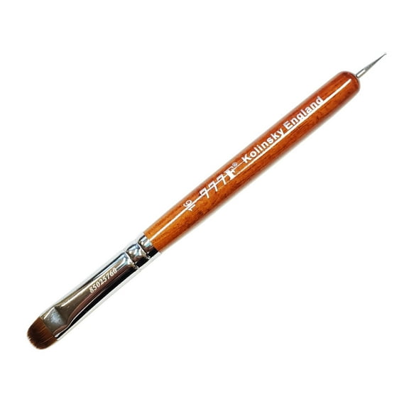 777 ft red wood french nail brush Dotting Tool size 16