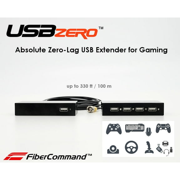 USB-ZERO | USB 2.0 extender for gaming or controllers with zero lag