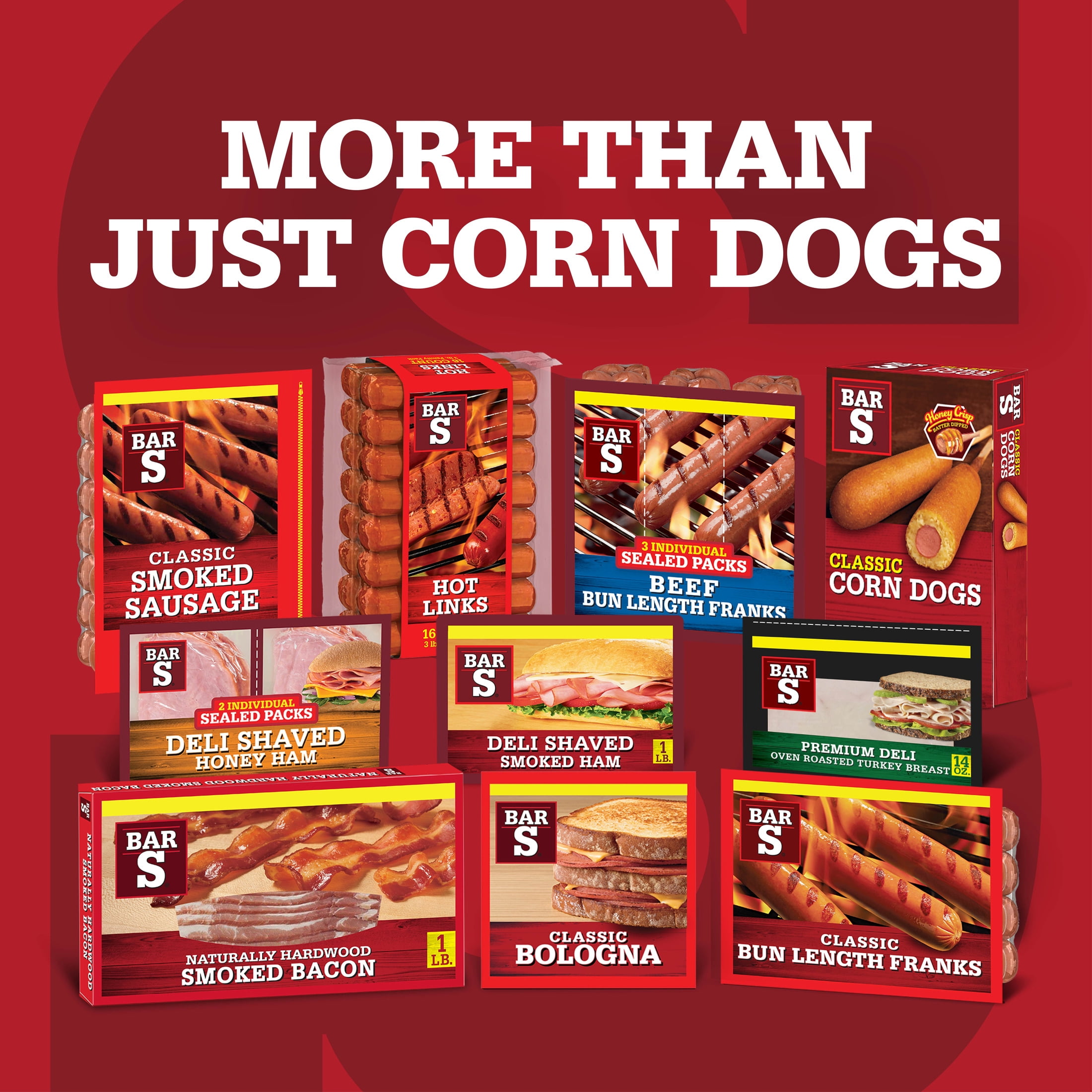 Bar-S Classic Corn Dogs, 16-Count