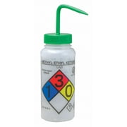 Sp Scienceware Wash Bottle,Std,16 oz,MEK,Green,PK6 F11646-0611