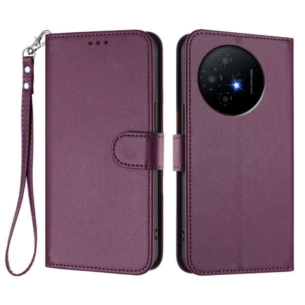 Funda Cartera GANGXUN para TCL 50 XL – Cierre Magnético, Protección RFID, Correa Desmontable, Compatible con Carga Inalámbrica