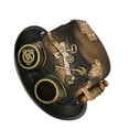 thumbnail image 4 of Sombrero de copa punk Baoblaze Deluxe Ringmaster Butler Steampunk Trilby, 4 of 8