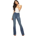 thumbnail image 6 of Sofia Jeans Women's Melisa Flare High Rise Pull On Jeans, 6 of 7