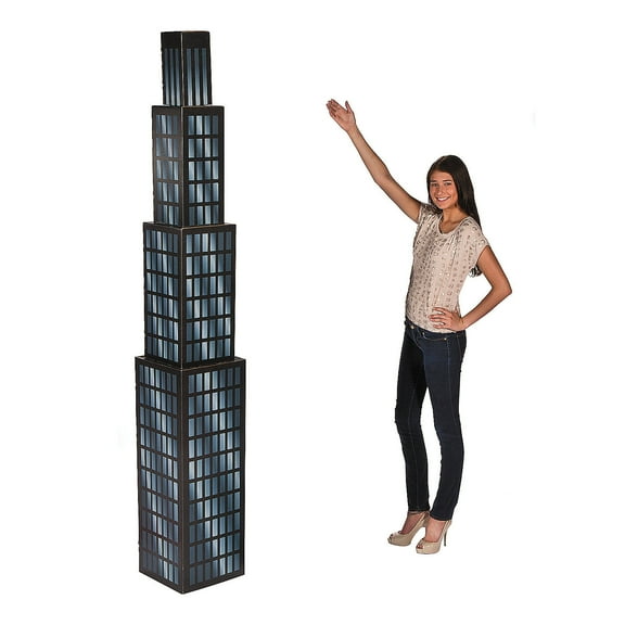 Skyscraper Standup 1 - Party Decor - 1 Piece